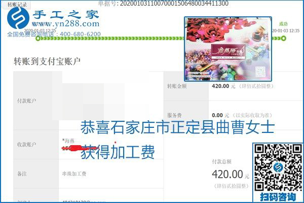 你、我、她，都能做，都能掙錢，這個手工活加盟項目是首選